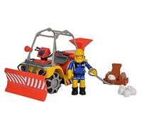 Simba 109251049 Fireman Sam Mercury Snow Quad with Figure, Snowball Catapult