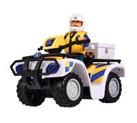 Simba 109251093 Fireman Sam Police Quad with Malcolm Figure with Acce