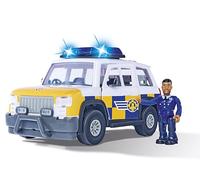 Simba 109251096038 Fireman Sam Jeep Police with Figure 109251096038