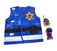 Simba 109252477 Fireman Sam Costume, for Children from 3 Years, Fire Brigade Res