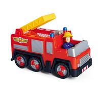 Simba 109252505 Fireman Sam Jupiter, Childish Version with Figure 7 cm, Toy Car 17 cm, Fire Engine from 3 Years