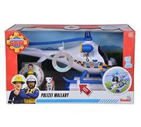 Simba 109252537 - Fireman Sam - Sam Police Wallaby - New