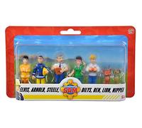 Simba 109252538 - Fireman Sam - Figure Set 6 Pieces, assorted - New