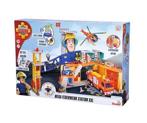 Simba 109252577 - Fireman Sam - Mega Fire Station XXL - New