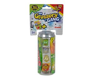 Simba 109291001 "Grossery Gang - Sticky Soda Collectible Figure Set in Storage Can, 4-Piece