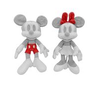 Simba 6315870125 Disney Mickey & Minnie Mouse 100 Years Collector Set Future, 33 cm Plush, Limited Collector’S Edition, Gift Box, Amazon Exclusive, Certificate and Serial Number, for Adults & Children