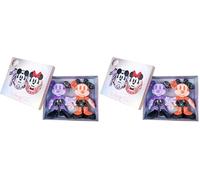 Simba 6315870126 - Disney 100 years, Mickey and Minnie Mouse, Amazon Exclusive Set 4, limited, 33cm plush figures, collector's item, special edition, gift box, Mickey Mouse, from 0 months (Pack of 2)