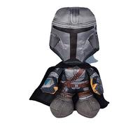 Simba 6315875777 Disney Mandalorian Warrior, 25 cm Plush Figure, Star Wars, Plush Toy, from the First Months of Life