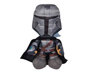 Simba 6315875777 Disney Mandalorian Warrior, 25 cm Plush Figure, Star Wars, Plush Toy, from the First Months of Life