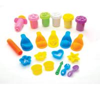 Simba Art and Fun 106326051 Fruit Bucket Kneading Set / 5 x 50 g Cla (US IMPORT)