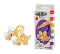 Simba Art and Fun 3D Model Triceratops Easy to Assemble Dinosaur 5+ Years