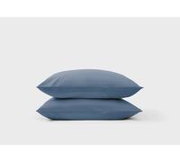Simba Brushed Tencel Pillowcase Pair, Midnight Blue, 50x75cm, Velvety Soft