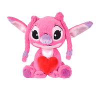Simba Disney Stitch Angel Heart 25 Cm Teddy Pink Kids