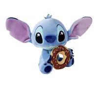 Disney Stitch with Doughnut, 25 cm Plush Figure, Suitable from the First Months of Life