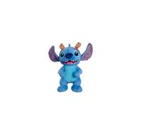 Simba 6315870696 Disney Stitch Standing with Reindeer Antlers, Plush Toy, 25 cm, Cuddly Toy, Cuddly Soft, Suitable from the First Months of Life