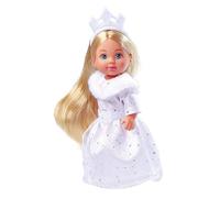 Simba Evi Love Dream Princess Toy Doll in Dreamy Winter Dress with Fur Trim and Glitter Elements, 12 cm, from 3 Years