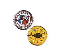 Simba EXPRESS-DSC5A 2 in. Custom Texture Tone Double Sided Coin