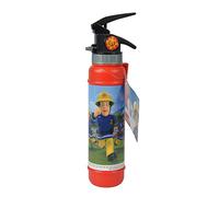 Simba Fireman Sam 109252125 Fire Extinguisher Water Splash with Waterproof Banderole, 28 cm, Tank Volume 450 ml, Range 5 m