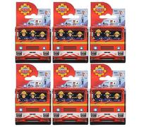 Simba Fireman Sam Figure Blind Box and Diecast Vehicle Sets - (Set of 6 Blind Box Figures)