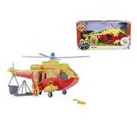 Simba - Fireman Sam Helicopter Wallaby with Accessories, Toy for Children, from 3 Years