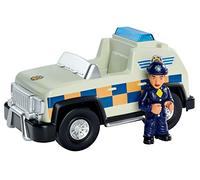 Simba - Fireman Sam - Police Mini 4x4 - Vehicle 17 cm - Pink Figure Included - 109252508038
