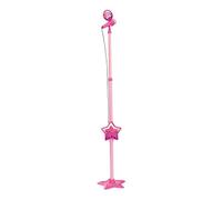 Simba Girl's Microphone & Stand with Built in CD Player & MP3 Player Connection | Kids Karaoke | Ages 4+