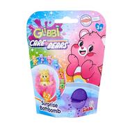 Simba Glibbi Care Bears Surprise 105953970 Lucky Bear Bath Bomb in 1 of 4 Colours, with Surprise Figure, Collectable Figure, 100 g, from 3 Years