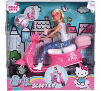 Simba 109283024 Hello Kitty Steffi Love Scooter With 29cm Doll