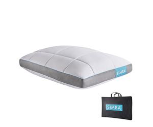 Simba Hybrid CustomFlex Pillow, with temperature regulating Stratos technology & customisable height