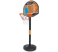 Simba Smoby Kids Basketball Hoop & Stand | Adjustable to 160cm | Decorated Backboard, 24cm Basket with Net Plus 16cm Ball | Ages 4+