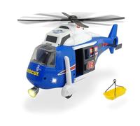 Simba Kids Rescue Helicopter Toy | Interactive Features Inc Moving Rotor, Winch, Flashing Lights, Sounds, Stretcher & Opening Doors | Ages 3+