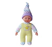 Laura Stars Collection, Soft Body Doll, 3 Assorted Designs, Only One Item, Sleeping Doll, 5 Sounds, in Star Design, Candy Colours, 20 cm Doll, from 2 Years
