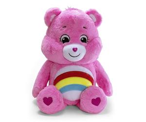 Simba - Lucky Bear Cheer Bear Cuddly Toy 60 cm - Cuddly Soft Plush Toy - For Children and Adults Original Collectible - Soft Stuffed Toy for Girls and Boys