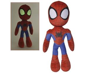 Simba - Marvel Spider-Man Plush 50 cm, 100% Original, Eyes Glow in the Dark, Suitable for All Ages (6315875818)