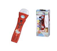 Simba My Music World 106832489 Funny Microphone Karaoke, with Voice Reduction Effects, 6 Demo Songs, 3 Lights and Sound, 22 cm, Suitable for Children from 4 Years (Toys)