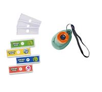 Simba - Nature World NW Handheld Microscope, 11 cm, Includes 4 Analysis Samples, 3 Slides, from 5 Years, 104342666