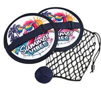 Simba Neoprene Ball Game - Throwing and Catching Game with 2 Soft Hand Catchers (18 cm), 1 Ball (4.8 cm) and Carry Bag, Outdoor Toy for Indoor and Outdoor from