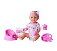 Simba New Born Baby Doll 43cm Drink Wet Function Accessories Kids Toy