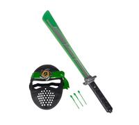 Simba Next Ninja 108042238 Sword and Mask with Light, Sound and Shooting Function, 60 cm, with Textile Band, from 3 Years
