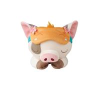 Simba official Disney Snuglets Wellbeing Pua 40cm plush - soft weighted plush wearing sleep mask weighs 1500g