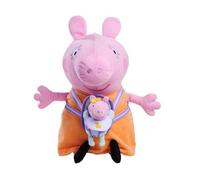 Simba - Official Peppa Pig Mummy Pig Evie Plush Soft Toy For Kids F - P2222z