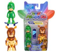 Simba PJ Masks Gekko & Armadylan 8cm 3" Articulated Play Figure Toys with Accessories