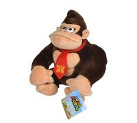 Simba - Plush Donkey Kong 30 cm, Super Mario, Soft and Comfortable Material, 100% Original, Suitable for All Ages (109231531)