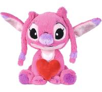 Simba Disney Stitch Angel Heart 25 Cm Teddy Pink Kids