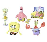 Simba - SpongeBob Squarepants Patrick Crab Squidward 20cm Soft Material 100% Recycled Filling, Official License, You Will Receive One Randomly Suitable for All Ages (109491002SPB)