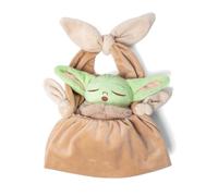 Simba Star Wars Grogu Comforter Cradle 100% GRS Recycled - Plush Toy, Cuddly Stuffed Toy, Soft Plush, Gift Idea for Children and Fans, from 0 Months