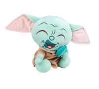 Simba Star Wars The Mandolorian & Grogu with Macaroon 25 cm - Plush Toy, Cuddly Stuffed Toy, Soft Plush, Gift Idea for Children & Fans, from 0 Months