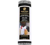 SIMBA STEEL - Chicken Wire 36 in x 25 FT x 1” Mesh x 20GA | Poultry Wire Netting | Hot Dipped Galvanised | Hexagonal Galvanized Mesh for Chicken Coop, Rabbit Cage, Fence Barrier (36 x 25 x 1)