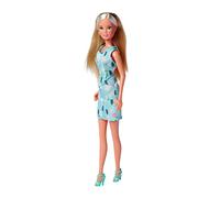 Simba Steffi Love Bloomy 105733548 Dressing Doll in Summer Dress, Doll 29 cm, 2-Way Assorted, Only One Item Delivered, from 3 Years