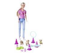 Simba Steffi Love Dog Trainer, Toy Doll as Dog Trainer with a Training Course, 3 Dogs and Accessories, 29 cm, from 3 Years